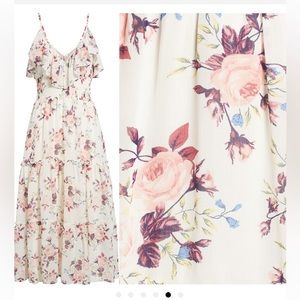 MISA aviana midi dress size large